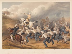 Sturm auf die Batterien bei Badle-Serai, 1857