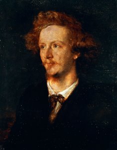 Porträt von Algernon Charles Swinburne