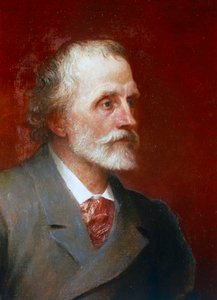 Porträt von George Meredith von George Frederic Watts