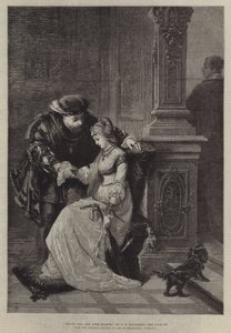 Heinrich VIII. und Anne Boleyn von George Frederick Folingsby