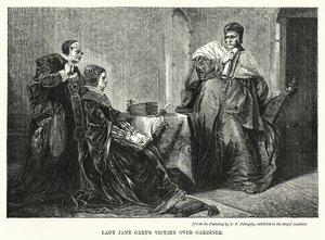 Lady Jane Greys Sieg über Gardiner