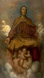 Der Geist des Christentums, 1872-75 von George Frederick Watts