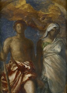Zeit und Tod, ca. 1868 von George Frederick Watts
