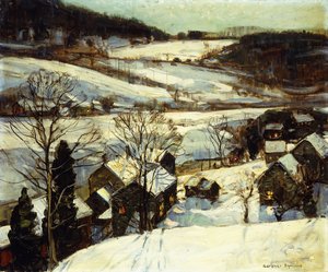 Winterdämmerung von George Gardner Symons