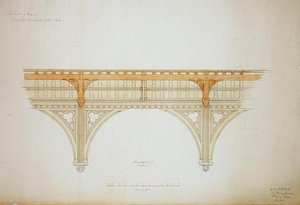 New College Oxford: Entwurf für das Dach der neuen Halle