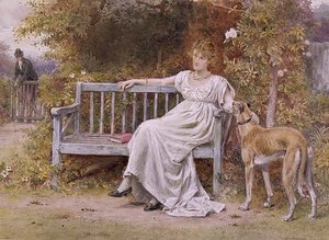 Platz für Einen von George Goodwin Kilburne