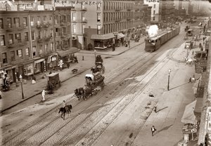 Elfte Avenue und New York Central Railroad von George Grantham   Bain News Service Bain