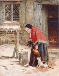 Ein Wintermorgen von George Hardy