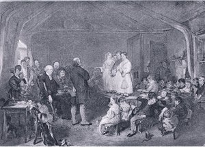 Katechese in einem Klassenzimmer, aus The Magazine of Art 1893, Cassell and Company, 1893