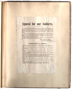 Appell für unsere Soldaten, Ohio [im Sammelalbum], ca. 1861-1865 von George Hatch