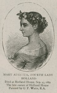 Mary Augusta, vierte Lady Holland von George Hawkins