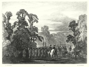Lord Byrons Childe Harold, Gesang III, Strophe 27 (Gravur) von George Haydock Dodgson