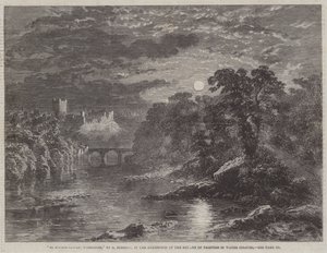Richmond Castle, Yorkshire von George Haydock Dodgson