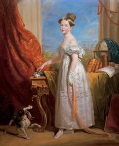 Bildnis der Prinzessin Victoria von George Hayter