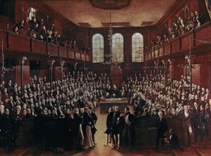 House of Commons: Das erste reformierte House of Commons während der Adressbewegung
