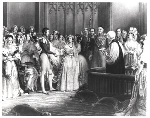 Hochzeit von Königin Victoria und Prinz Albert im St. James