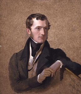 Porträt von Viscount Mahon (1805-75), später fünfter Earl Stanhope