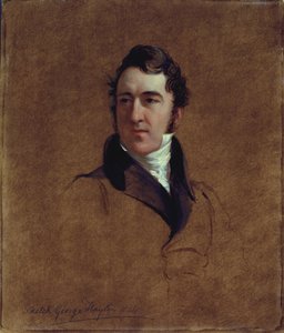 Porträtskizze von John Poulter, 1834