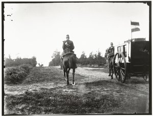 Gelbe Reiter zu Pferd in der Nähe von Arnheim von George Hendrik Breitner