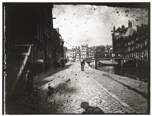 Ansicht der Looiersgracht in Amsterdam von George Hendrik Breitner