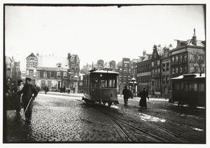 Ansicht des Leidseplein in Amsterdam von George Hendrik Breitner