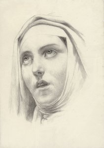 Kopf einer Nonne von George Hendrik Breitner