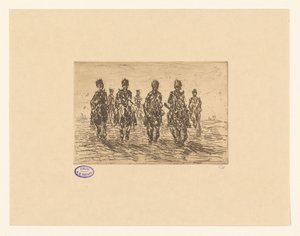 Husaren im Galopp