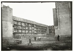 Neubau an der Overtoom in Amsterdam von George Hendrik Breitner