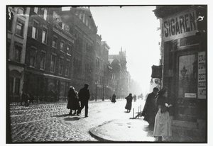 Straßenszene in Rotterdam