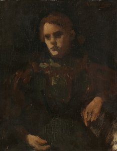 Studie nach dem Modell (Geesje Kwak?) von George Hendrik Breitner