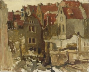 Der Abriss des Grand Bazar de la Bourse am Nieuwendijk, Amsterdam