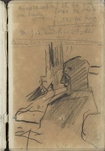 Zwei sitzende Männer von George Hendrik Breitner