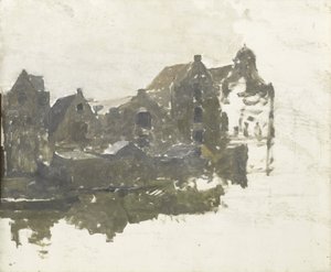 Lagerhäuser auf den Teertuinen auf dem Prinseneiland, Amsterdam