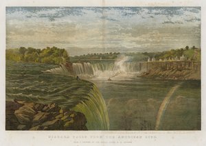 Niagarafälle von der amerikanischen Seite von George Henry Andrews
