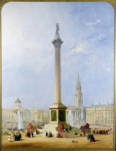 Geplante Ansicht des Trafalgar Square, 1844