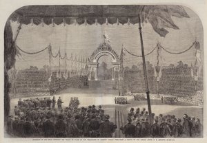 Empfang Seiner Königlichen Hoheit des Prinzen von Wales durch die Einwohner von Toronto, Kanada West von George Henry Andrews