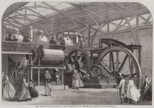 Die Internationale Ausstellung, Große Zuckermühle, von Mirlees und Tait, aus Glasgow von George Henry Andrews