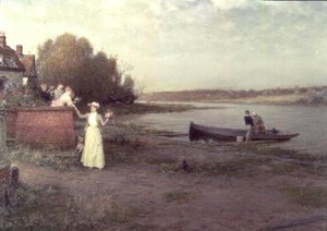 Einige weitere herzliche Abschiede, 1890 von George Henry Boughton