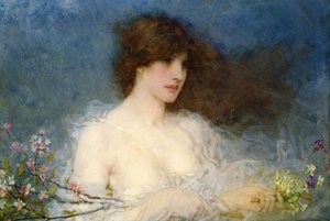 Ein Frühlingsidyll von George Henry Boughton