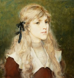 Porträt von Esme Robb von George Henry Boughton