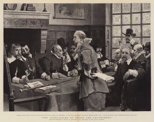 Die Räte von Peter dem Hartnäckigen von George Henry Boughton