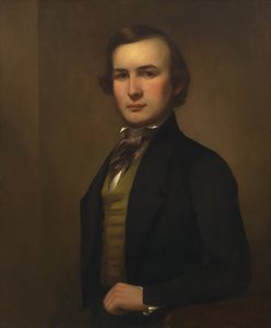 George Henry Durrie Selbstporträt, 1843 von George Henry Durrie