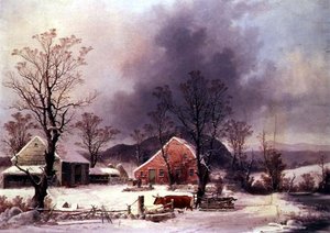 Rückkehr zum Bauernhof von George Henry Durrie