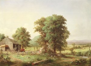 Sommerlandschaft, 1862 von George Henry Durrie