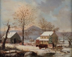 Winterszene, 1830-60