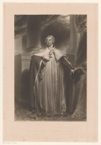 Porträt von Edward Venables-Vernon-Harcourt, Seine Gnaden der Erzbischof von York von George Henry Phillips