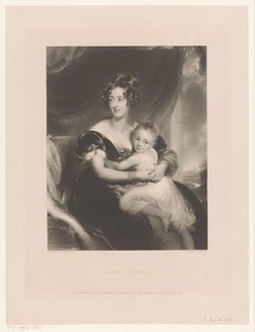 Porträt von Georgiana Agar-Ellis von George Henry Phillips