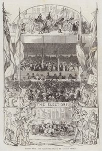Szenen von den Wahlen von George Housman Thomas