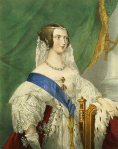 Ihre gnädigste Majestät, Königin Victoria (1819-1901) graviert von James Henry Lynch