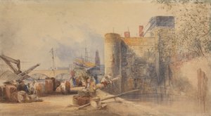 Graben am Tower of London